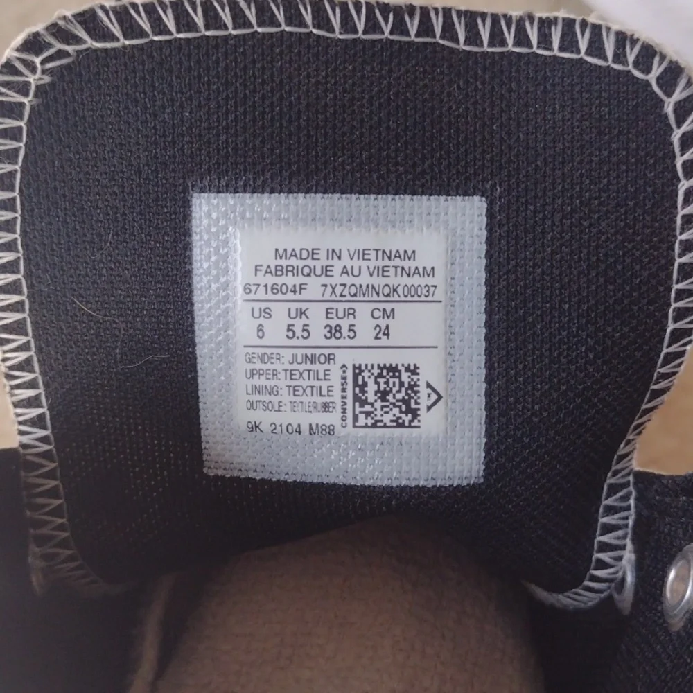 Brand new Women's platform high top Converse cheetah print size 6 - Picture 7 of 7